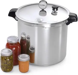 01781 Pressure Canner and Cooker, 23 qt, Silver Cookware Pressure Cooker