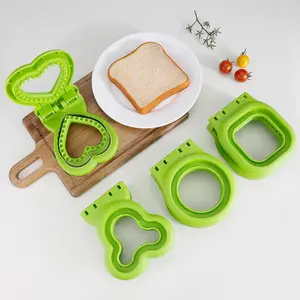 1pc Non-Foldable Sandwich Maker, Round Shape Sandwich Cutter with Sealing Device, Ideal for Kids' Breakfast and Lunch Boxes