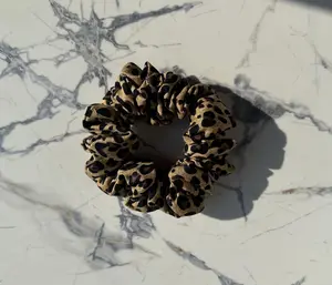 Cheetah Print Scrunchie
