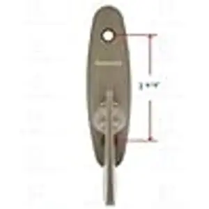 Tribeca Style Gliding Door Thumb Latch - Stone Color