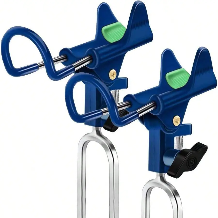 Fishing Rod HoldersFishing Rod Holders For Bank Fishing Pole Holders For Ground Shore Beach 360 Degree Adjustable Rod Holders 2 Pack kast  king  saltwater