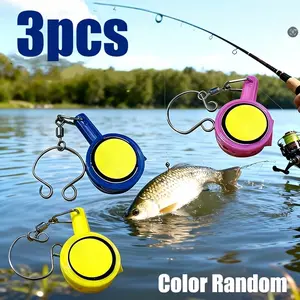 3-Pack Fishing Hook Knotting Tool, Fish Line Knotter, Hook Tie Organizer, Outdoor Fishing Gear, Essential Camping Equipment