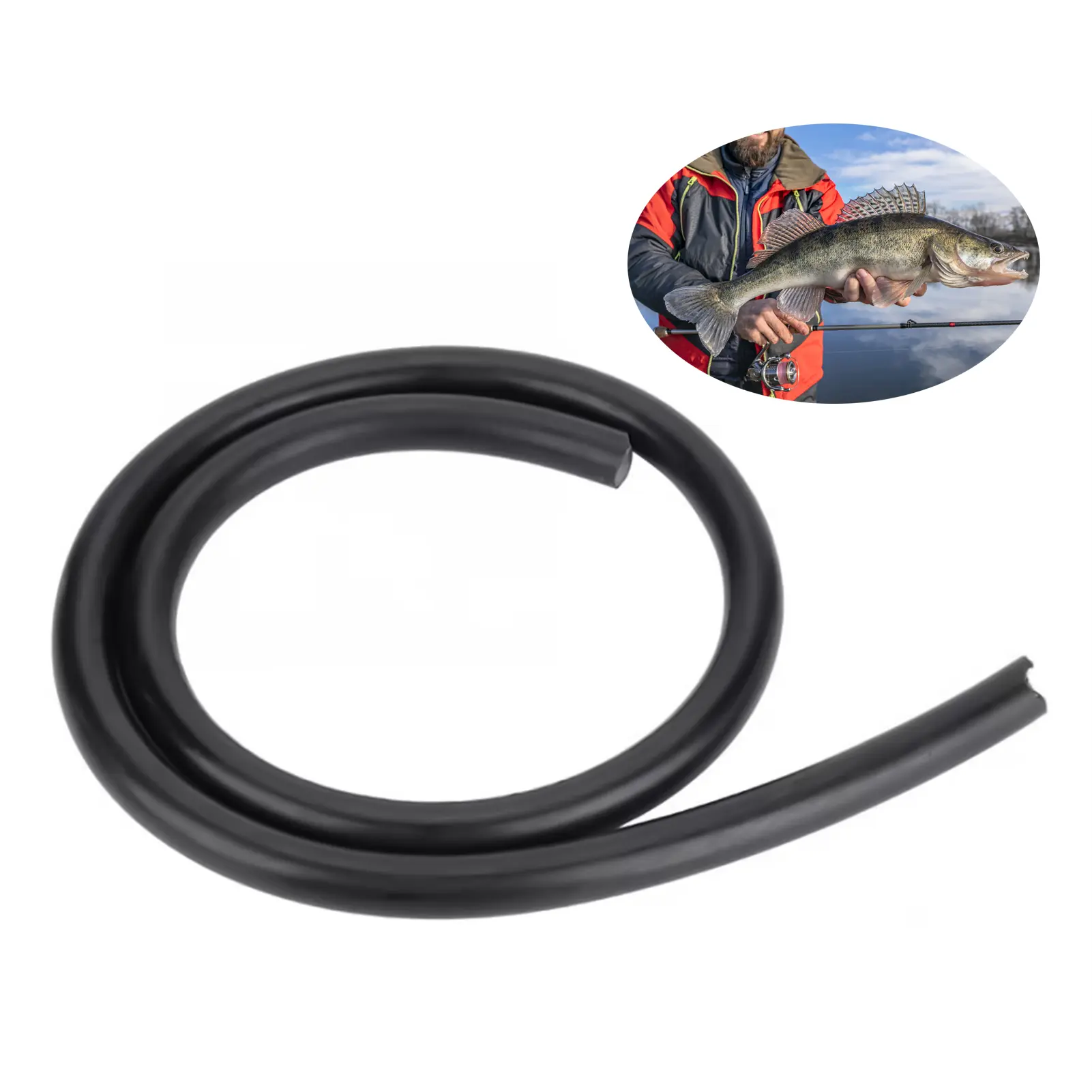 Latex Speargun Band for Spearfishing, 1.2cm x 100cm Ultra-Elastic Tube with Durable Construction, Delivers Consistent Power - Fisherman Accessories, Easy To Use, Enhanced Performance, Highly Elastic, Quick Band Swaps, Saltwater Ready, Resists Saltwater An