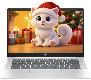 HP Business & Education Chromebook – Cloud-First Workflows, Intel Processor N200, 4GB RAM, 128GB UFS Storage, 14” HD, ChromeOS (Sliver)