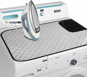 Magnetic Ironing Mat - Portable Ironing Board for Table Top, Home, Laundry, Travel, Office, RV