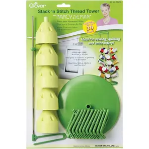 Clover Stack 'n Stitch Thread Tower with Nancy Zieman CL9524