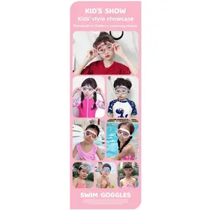 Children's swimming goggles, waterproof, anti-fog, high-definition