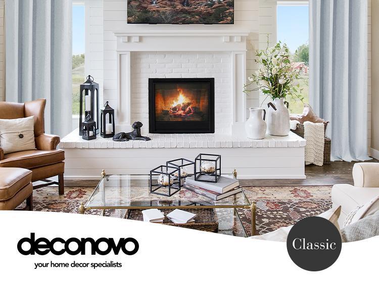 Deconovo Blackout(100%) Curtains 2 Panels,Faux Linen Grommet Total Blackout Curtain, Thermal Insulated Room Darkening Drapes for Living Room Deconovo Blackout(100%) Curtains 2 Panels,Faux Linen Grommet Total Blackout Curtain, Thermal Insulated Room Darkening Drapes for Living Room