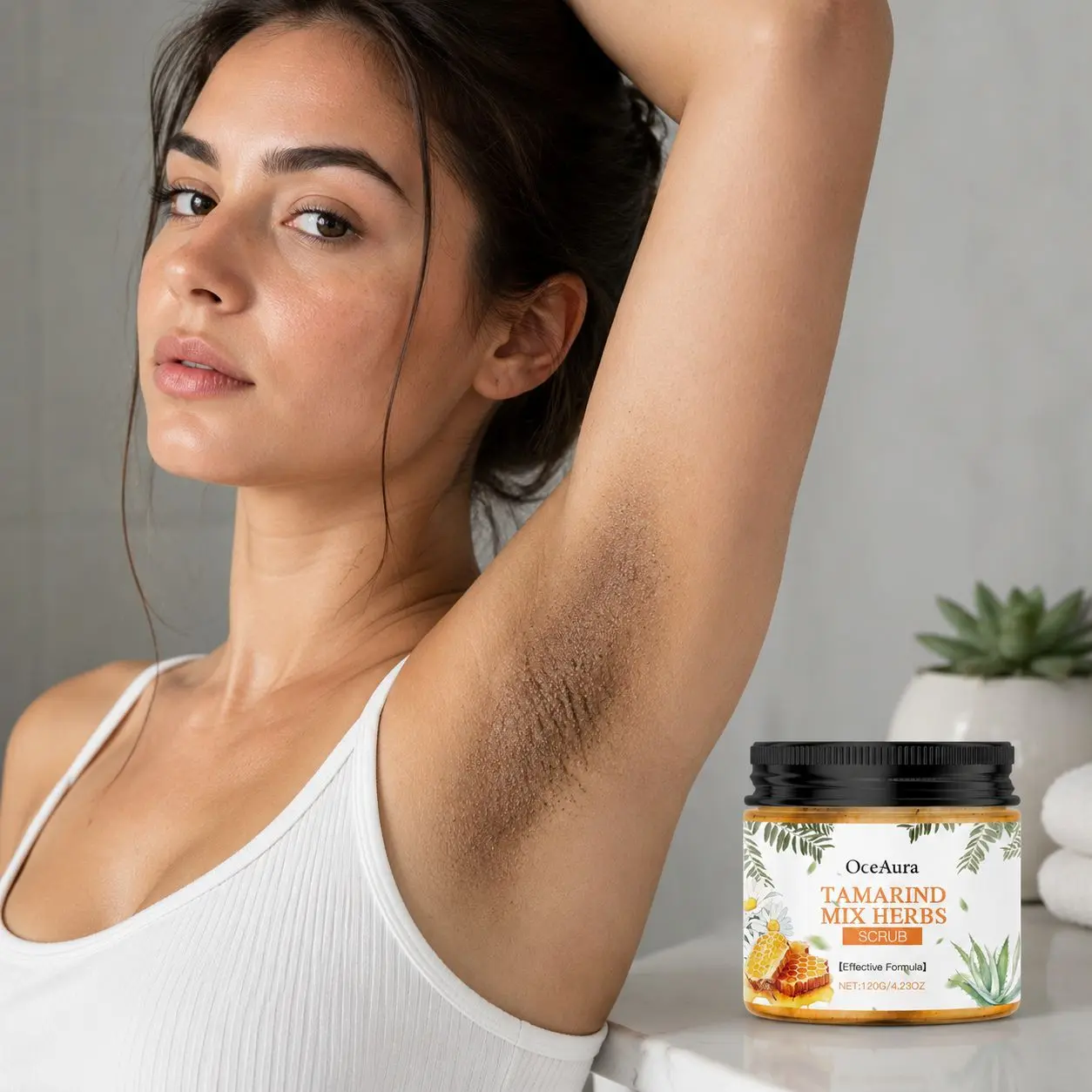 Smooth & Clear Body Care ，Exfoliating for Dead Skin Cells & Excess Sebum & Clearing for After Spots, Texture & Uneven Skin Tone