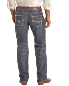 Rock & Roll Cowboy Men's Tapered Stackable Boot Cut Jean BMSPD02493