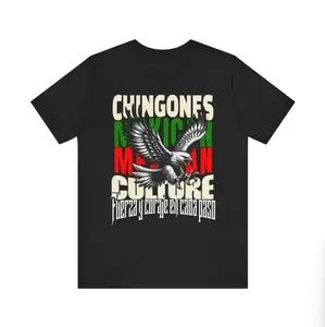 Mexican Proud Unisex Tee, Chingones Mexican Culture Shirt, Fuerza y Coraje, Mexican Say, Pride Shirt, Gift for Mexican, Hispanic Heritage, Full Sizes