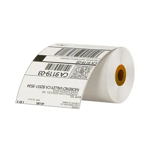 JADENS 4x6 Thermal Labels - 350 Labels,  Most Thermal Printer, Perforated, Commercial Grade,