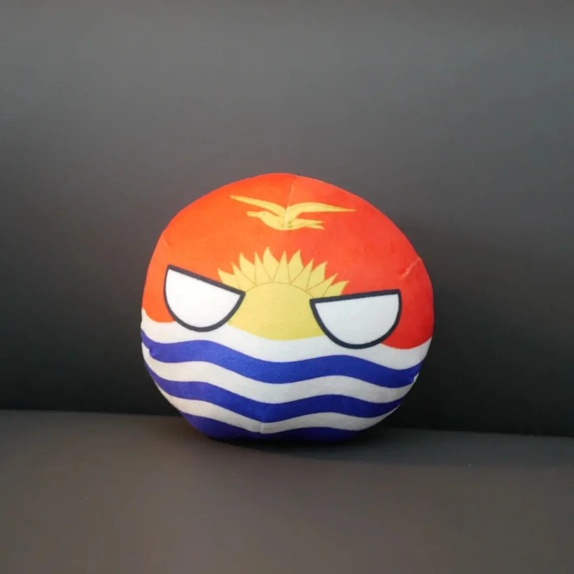 Countryballs Plush Keychain Doll New Zealand Kiribati Vanuatu Tuvalu Australia Ball Polandball Stuffed Pendant Toy for Gift