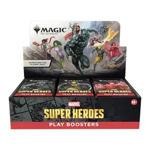 Magic: The Gathering Marvel Super Heroes Play Booster Box English Sealed