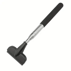 Long Handle Car Rearview Mirror Wiper Retractable Auto Mirror Squeegee Cleaner Glass Mist Washer Maintenance Accessories Car Washing Detailing Supplies Windshield Cleaner Kit