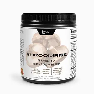 EVULV ShroomRise | Fermented Mushroom Powder | 30 Servings