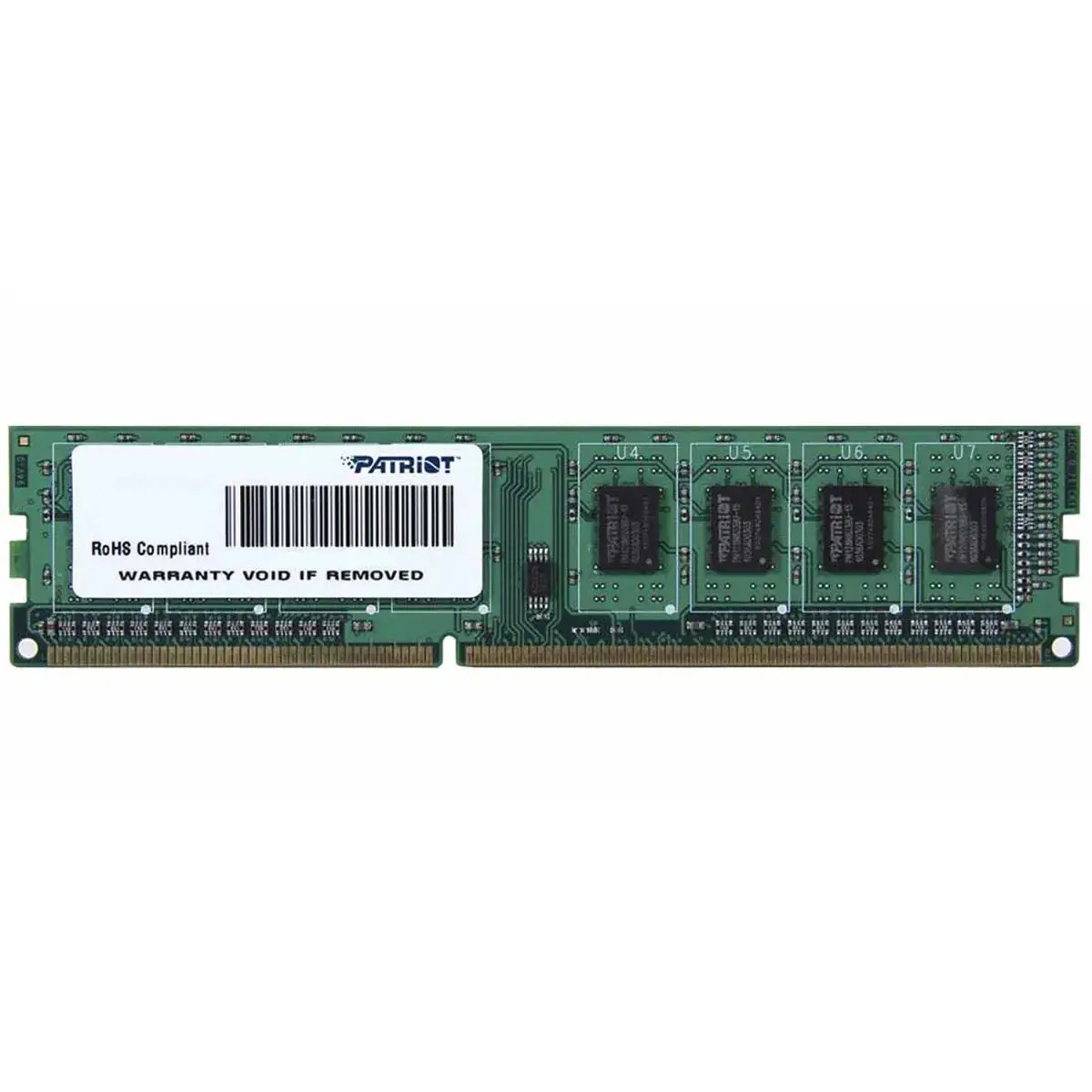 Patriot Signature Line 4GB 240-Pin DDR3 1333MHz (PC3-10600) DIMM Memory Module Kit, CL=9, Unbuffered, Non-ECC, 1.5V, Single Rank
