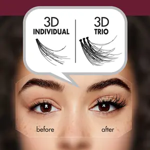 I-ENVY Ultra Black 3D Knot Free Individual Lash (70pcs)