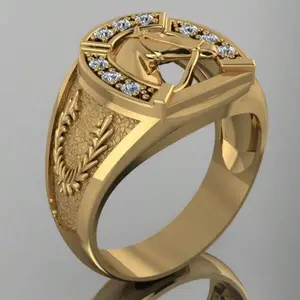Men’s Shiny Hip-Hop Ring, Elegant Engagement/Wedding Ring, Perfect for Daily Wear, Parties, Birthdays, Holidays, and Anniversary Jewelry Gifts