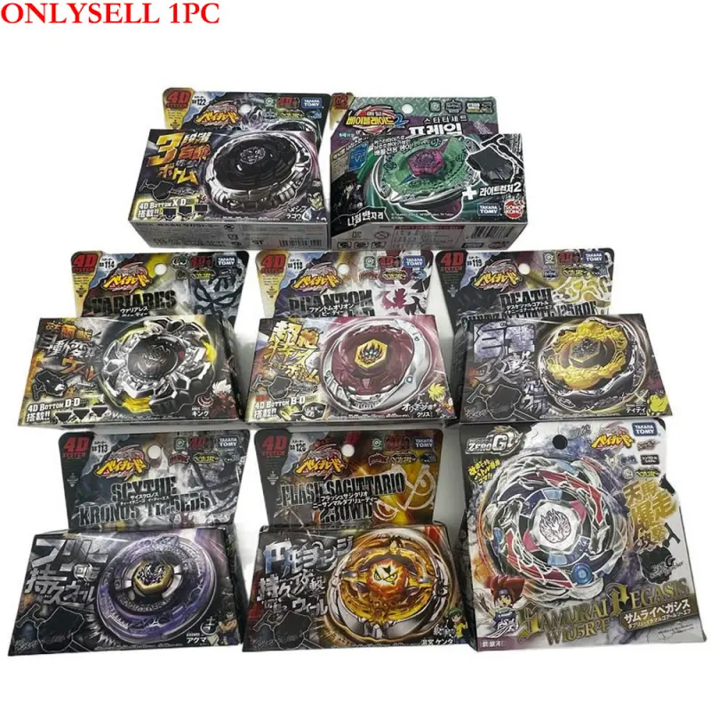 Battle Spinning Top Toy Set with Powerful String Launcher | Portable Metal Gyro Anime Design for Kids, Teens & Collectors - Party Battle Game Metal Spinning Tops