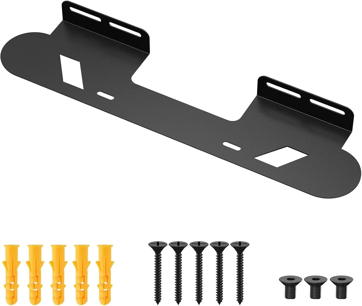 Soundbar Mount for Sonos Beam,Heavy Duty No-Sag Wall Mount Bracket | Compatible with Gen 1 & Gen 2, Sonos Beam Sound Bar Mounting Bracket Under TV or Above TV for Space Saving