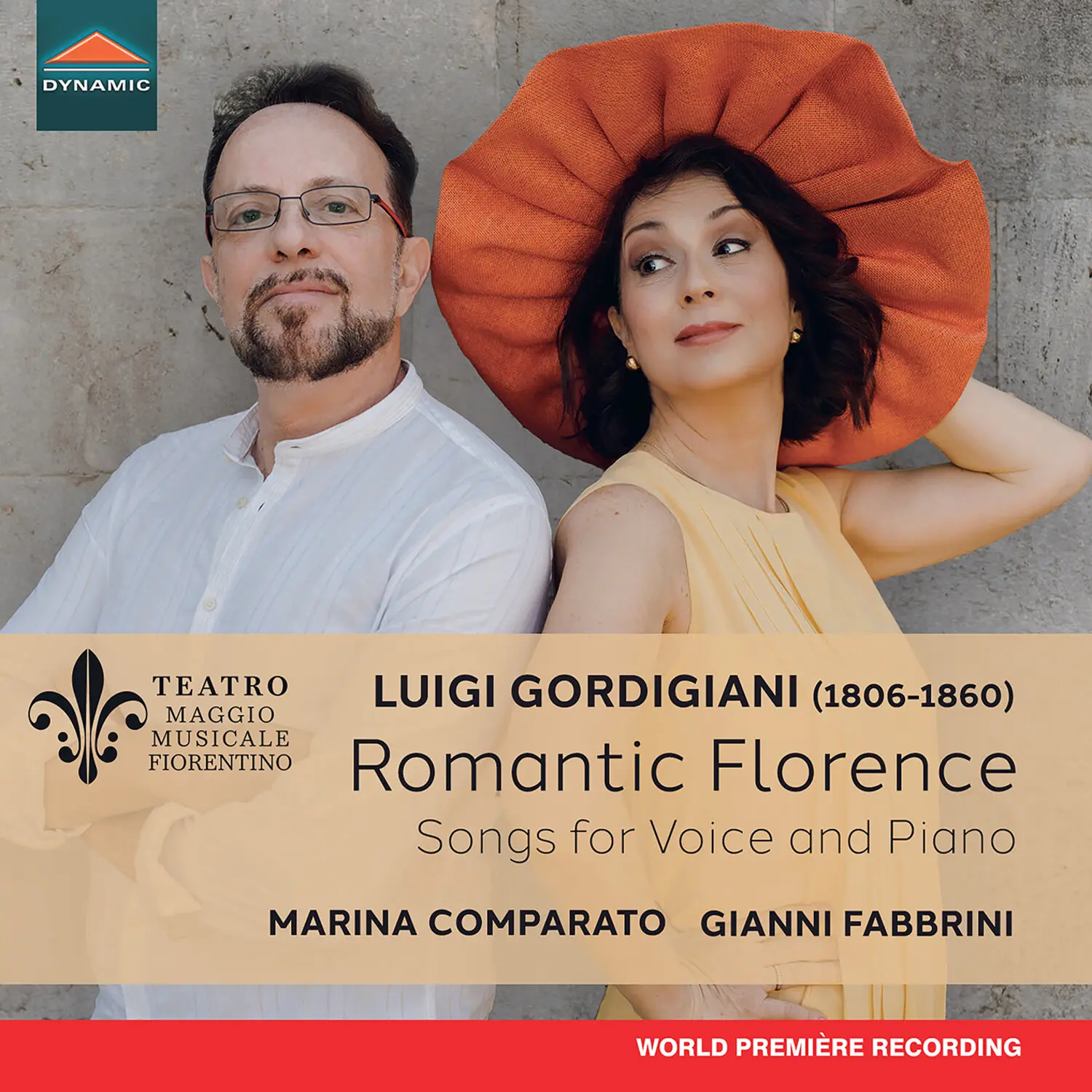 Marina Comparato - Luigi Gordigiani: Romantic Florence, Songs for Voice and Piano  [COMPACT DISC - CD]