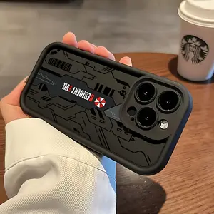 The Umbrella Company Creative Phone Case Is Compatible with Iphone 16, 15, 14, 13, 12, 11 Pro Max, Mini, XR, XS, X, 7, 8 Plus, Featuring a Soft TPU Back for Drop Protection.