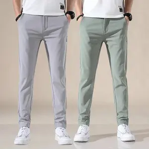 2025 Spring and Autumn Men's Golf Pants High Quality Elasticity Fashion Casual Breathable Trousers