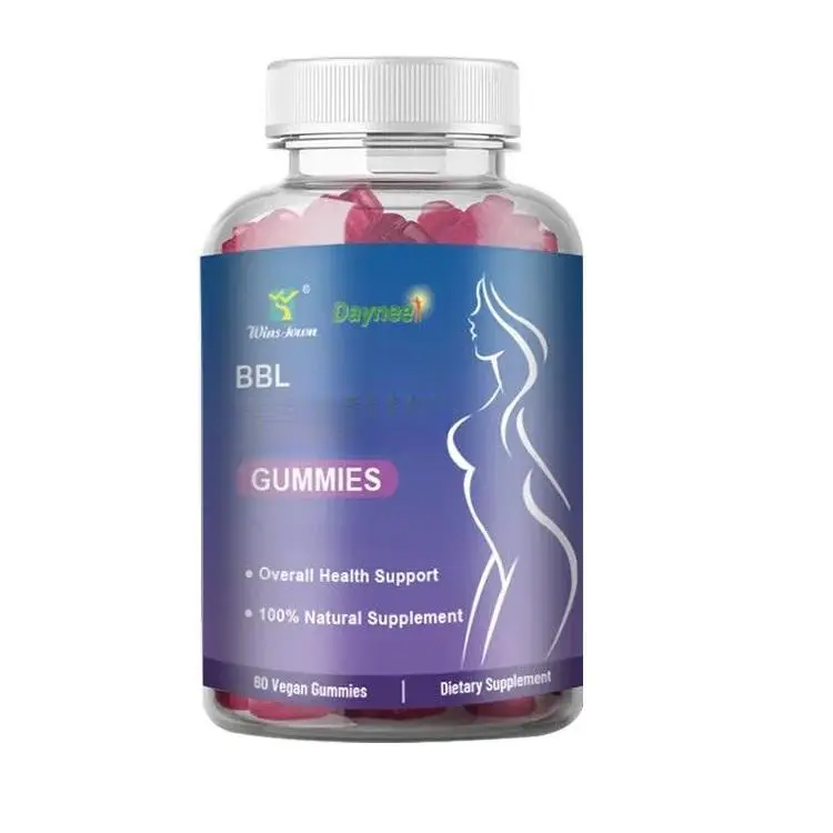 Daymeen BBL Gummies - 60 Vegan Gummies for Overall Health Support - 100% Natural Dietary Supplement
