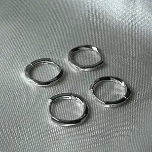 Mini Stainless Steel Hoop Earrings