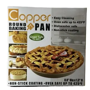 Copper Round Baking Pan - great Mother’s Day Gift!