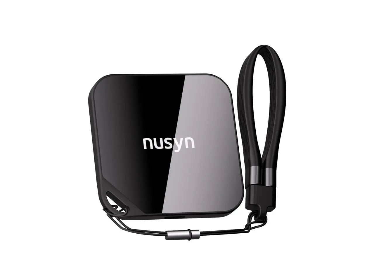 Nusyn NSP33 1TB Magnetic Portable SSD, Up to 2000MB/s, USB-C, USB 3.2 Gen 2x2, Aluminum+Glass Housing, Supports iPhone 15/16/17 Pro & Pro Max ProRes HDR Recording, Compatible with Tablets, Computers, Smartphones, PC - Black