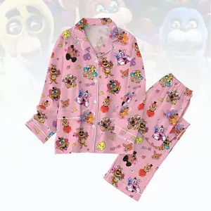 Horror Game Pajama Set, Scary Character Theme Sleepwear, Cozy Night Outfit, Unisex Loungewear Gift for Fans