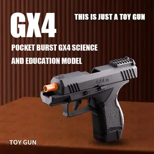 Toy Gun GX4 Toy Model [Upgraded Version], 3 Color Options, Ideal for Holiday Gifts & Group Outdoor Games