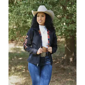 Ariat: Ladies Team Softshell Black/Mirage Jacket