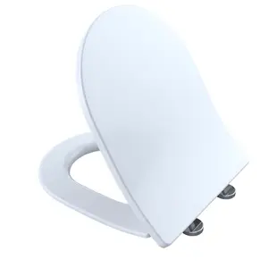 Toto SS247R-01 Slim D-Shape Soft-Close Seat, White