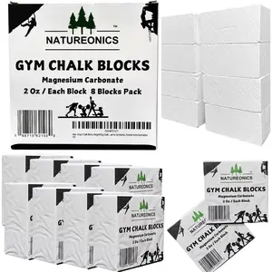 1Lb Gym Chalk Blocks Hand Chalk for Weight Lifting Climbing Gymnastics Workout Pommel Horse