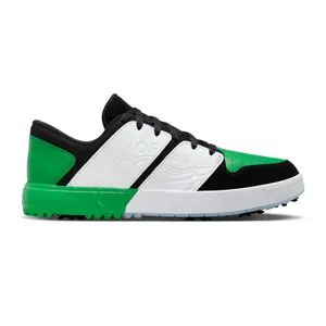 Nike Air Jordan NU Retro 1 Golf Black White Blue Tint Lucky Green FZ4153-002 Men's Fashion Shoes New