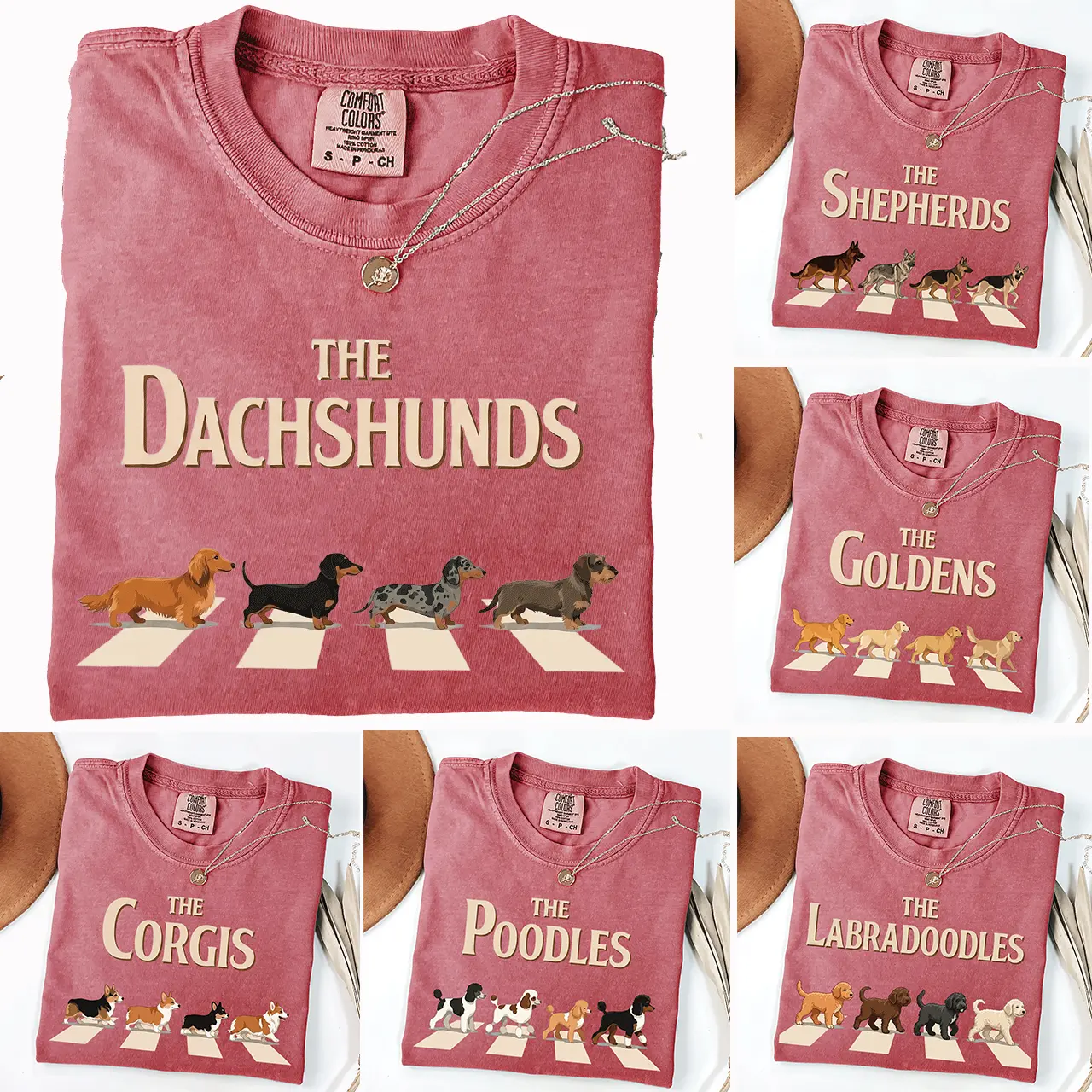 Personalized Dog Lover Shirt, 50+ Dog Breeds Available, Funny Corgi Dachshund Golden Retriever German Shepherd Labradoodle Poodle Tee