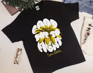 Good Day to Fight Spina Bifida Awareness Shirt, Bold Yellow Flower Graphic Tee, Spina Bifida Support Shirt, Gift for Spina Bifida Warrior Fighter