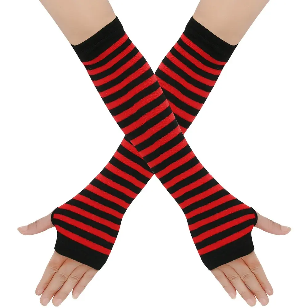 Black and red stripes