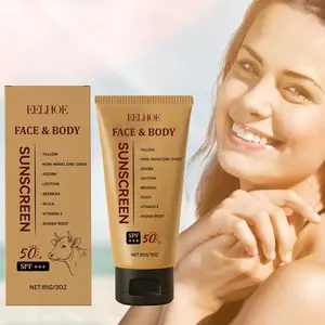 High Protection 2-In-1 Sunscreen Lotion - Waterproof Sweatproof UV Isolation, Moisturizing Brightening & Repair Skincare