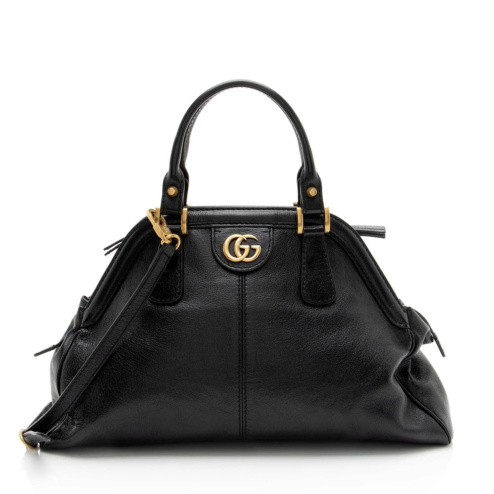 Pre-owned GUCCI Leather Shoulder Bags Re(Belle) Medium Satchel
