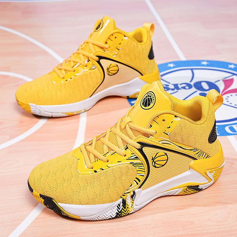 Men's High Top red design BasketballShoes- Stylish, breathable, durable men sports shoes suitable for leisure and outdoor activities.with non-slip.wear- resistant design. mesh upper and fabric lining. suitable for alIl seasons everyday use