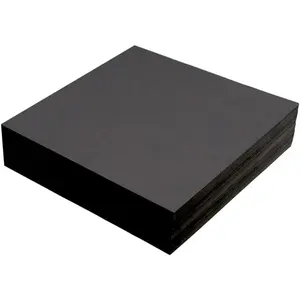 Black Cut  Embroidery Stabilizer 8"x8" 100 Precut Sheets,  2.5oz Medium Weight Cut  Stabilizer for Embroidery Backing for Machine Embroidery and Hand Sewing for 4x4 and 6x6 Hoops