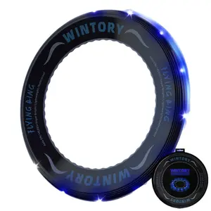 Flying with 14 Single Color Leds, Super Bright, Auto-Light Up, LED Remote Control Flying Ball, High-Tech Rotating Toy, Christmas Gift