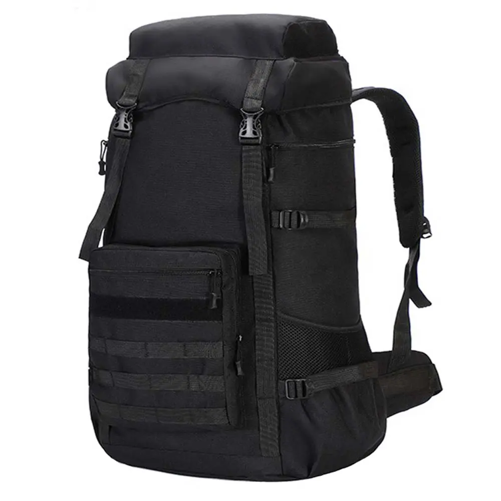 New 70L Camouflage Hiking Backpack for Men, Large Capacity Travel Backpack, Multi-Functional Sports Bag, Camping Gear Backpack