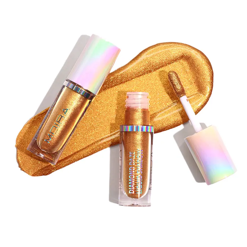MOIRA | Diamond Daze Liquid Eyeshadow (025, About Time!) | Multichrome Glitter Liquid Shadow, Long-Lasting & Crease-Free | Smooth Glide No-Fallout Formula