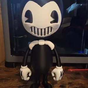 Large 10 Dancing cartoon Bust Statue | Made to Order by 3dCurioPrints
