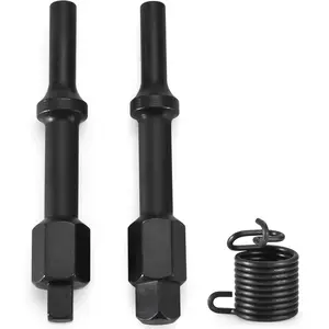 32029 Pneumatic Bolt Breaker Set with Air Hammer Spring - 3/8" & 1/2" Shake 'n Break Air Hammer Adapters for /Nuts - Includes 37315 & 37316 Bits - Works with  Sockets